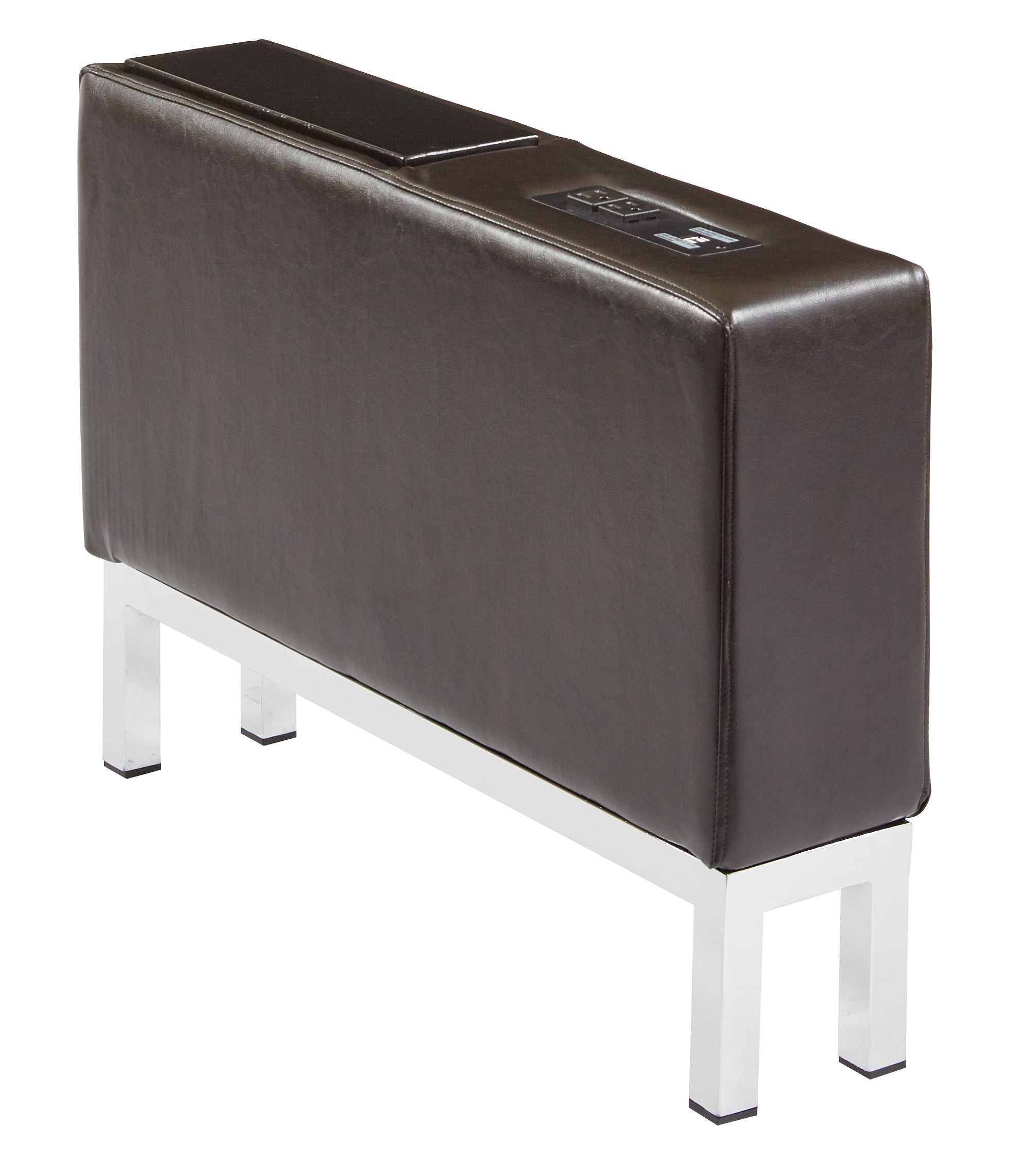 Espresso Charging Center Console - Espresso