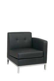 Wall Street Armchair RAF - Black