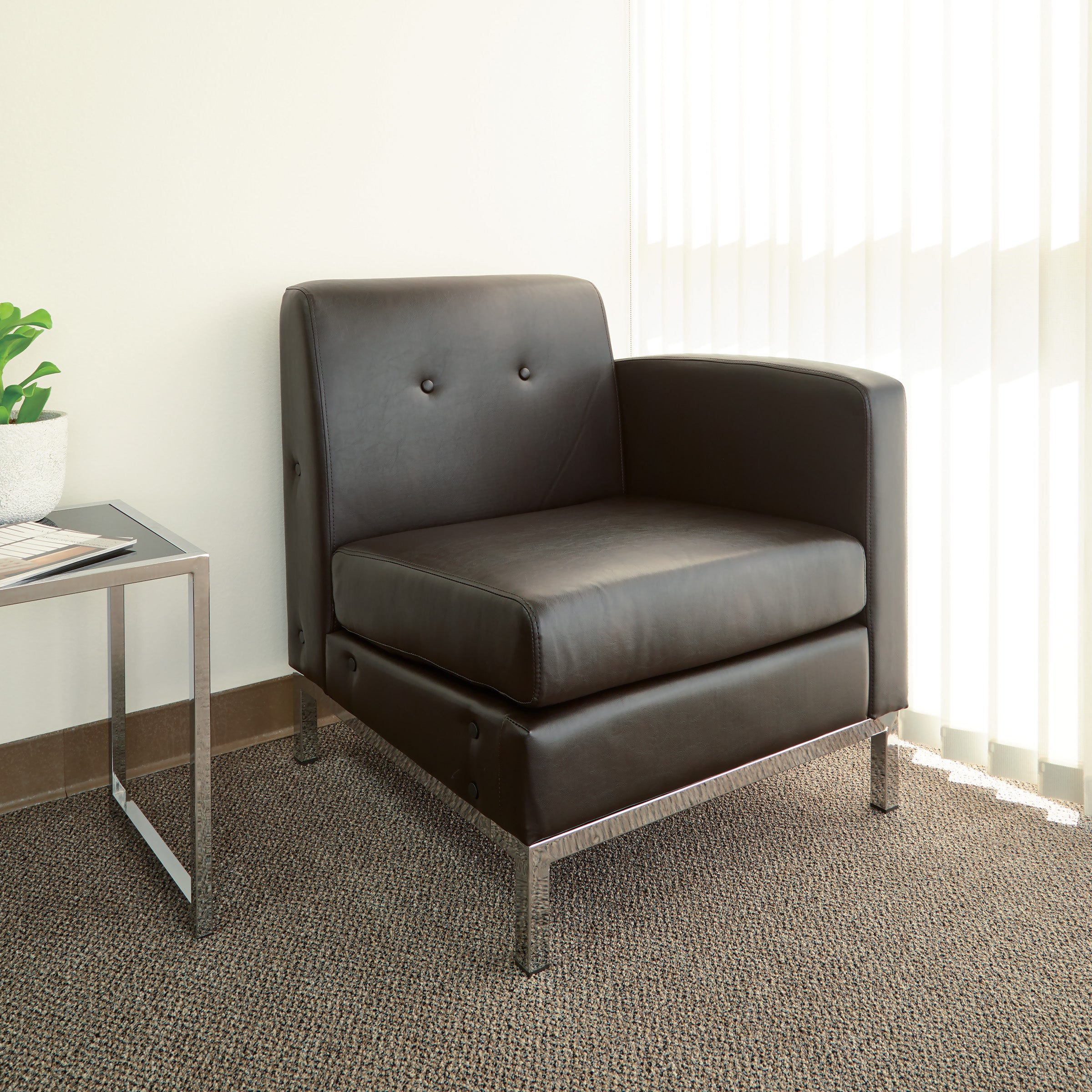Wall Street Armchair RAF - Espresso