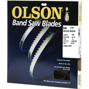 Olson 56-1/8 In. x 3/8 In. 4 TPI Hook Wood Cutting Band Saw Blade