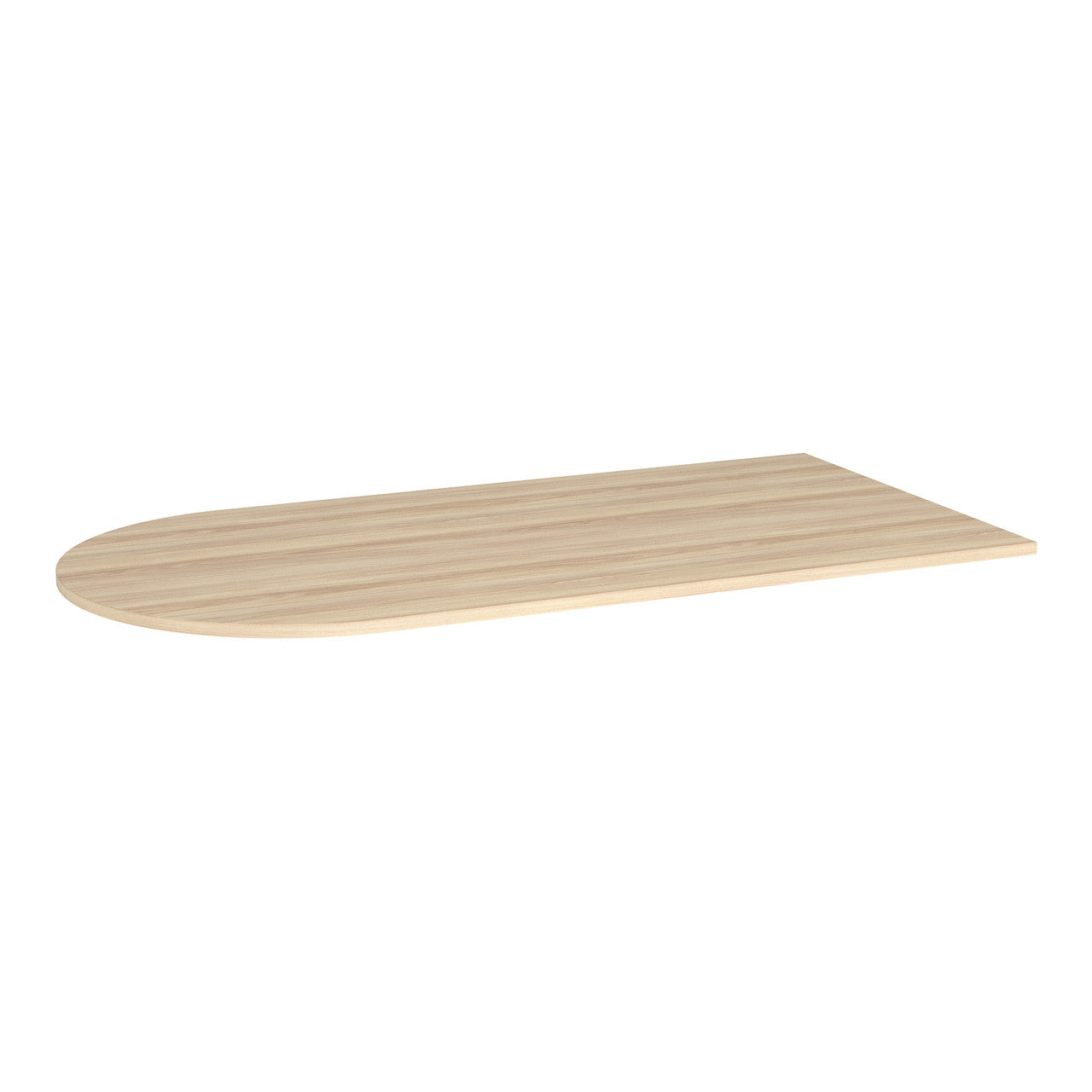 OfficeSource OS Laminate 72"W Bullet Top - American Elm