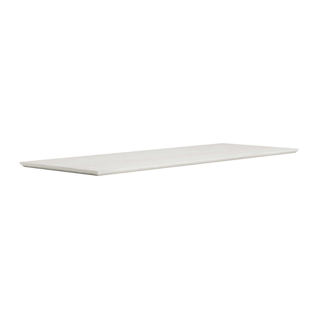 OfficeSource OS Laminate 24"x66" Rectangular Knife-Edge Table Top - Arcadia White