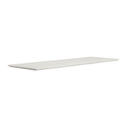 OfficeSource OS Laminate 24"x72" Rectangular Knife-Edge Table Top - Arcadia White