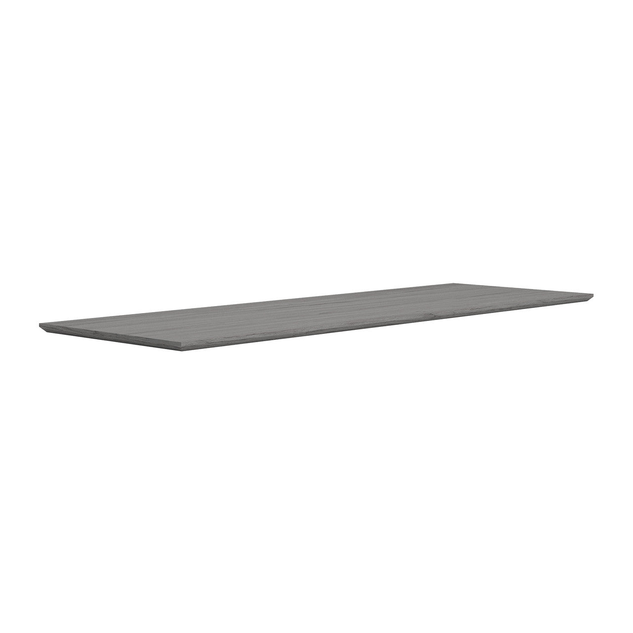 OfficeSource OS Laminate 24"x72" Rectangular Knife-Edge Table Top - Coastal Gray
