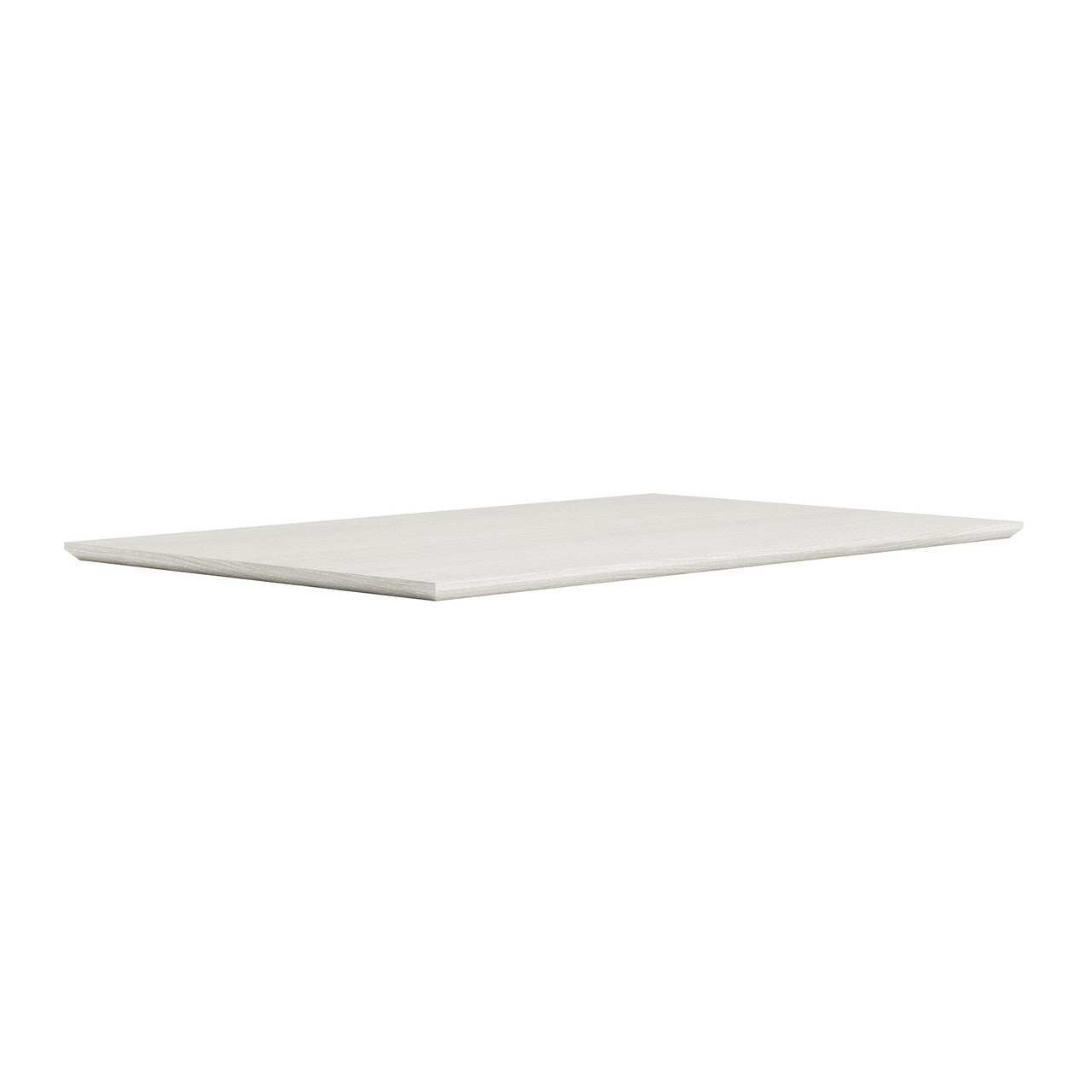 OfficeSource OS Laminate 30"x48" Rectangular Knife-Edge Table Top - Arcadia White