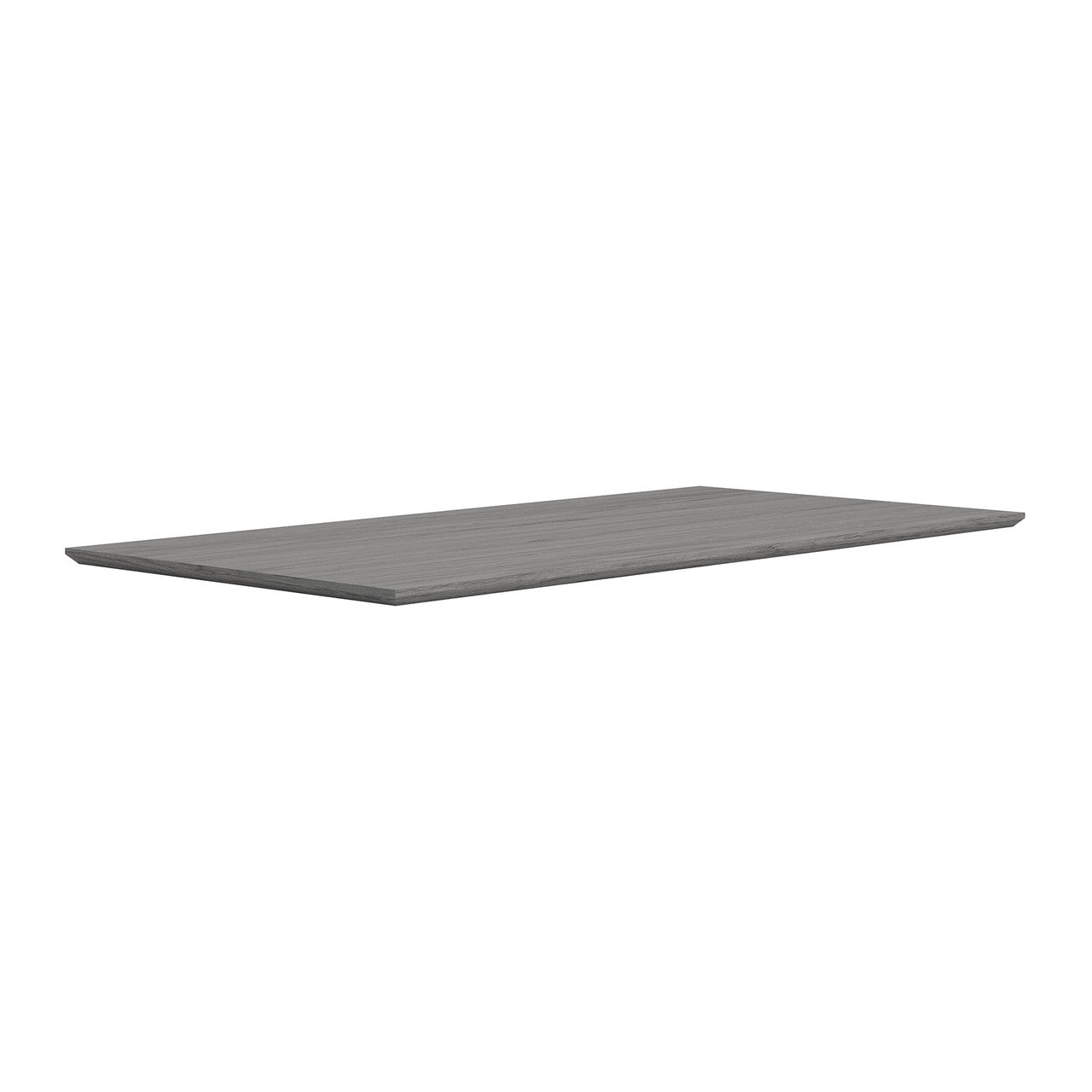 OfficeSource OS Laminate 30"x60" Rectangular Knife-Edge Table Top - Coastal Gray