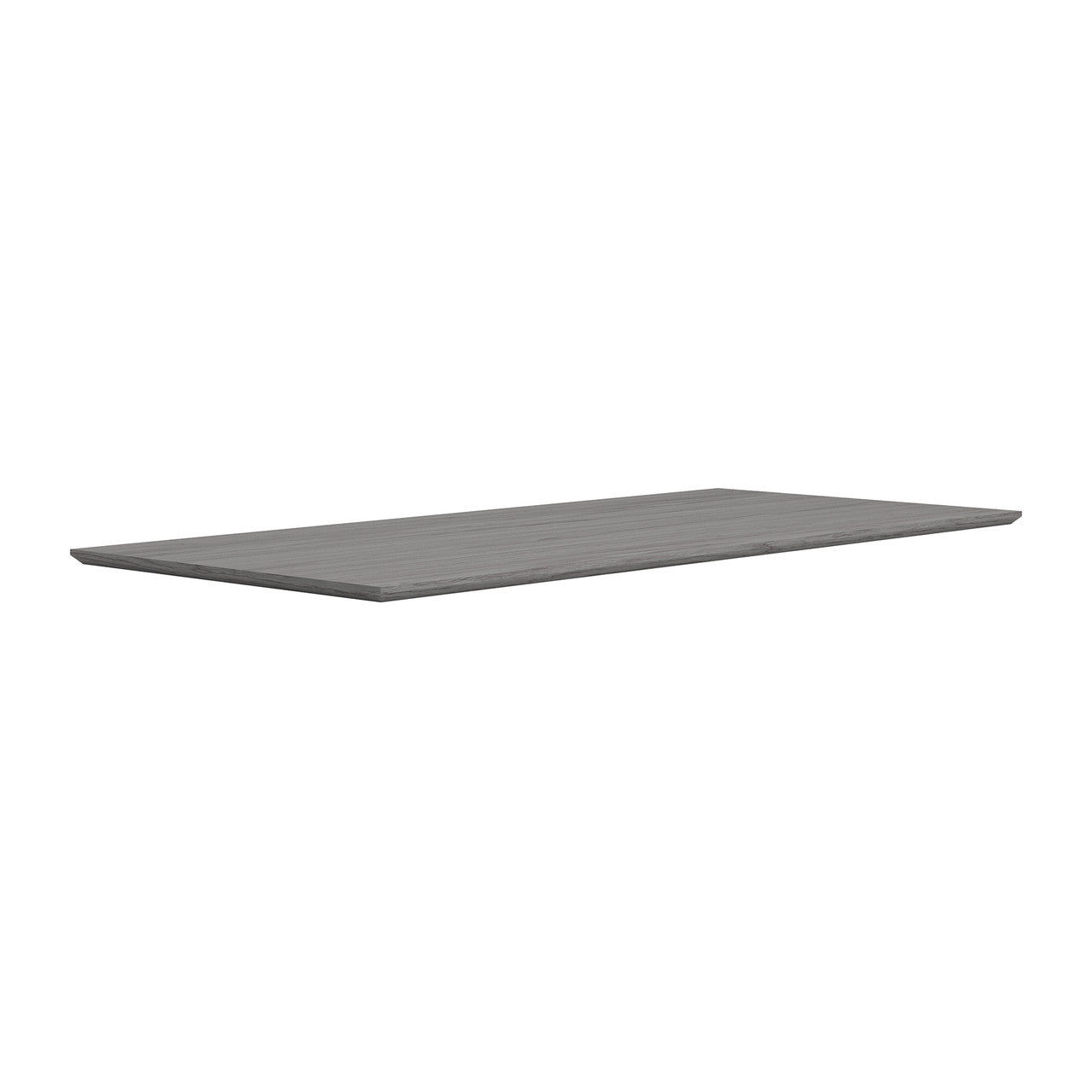 OfficeSource OS Laminate 30"x66" Rectangular Knife-Edge Table Top - Coastal Gray