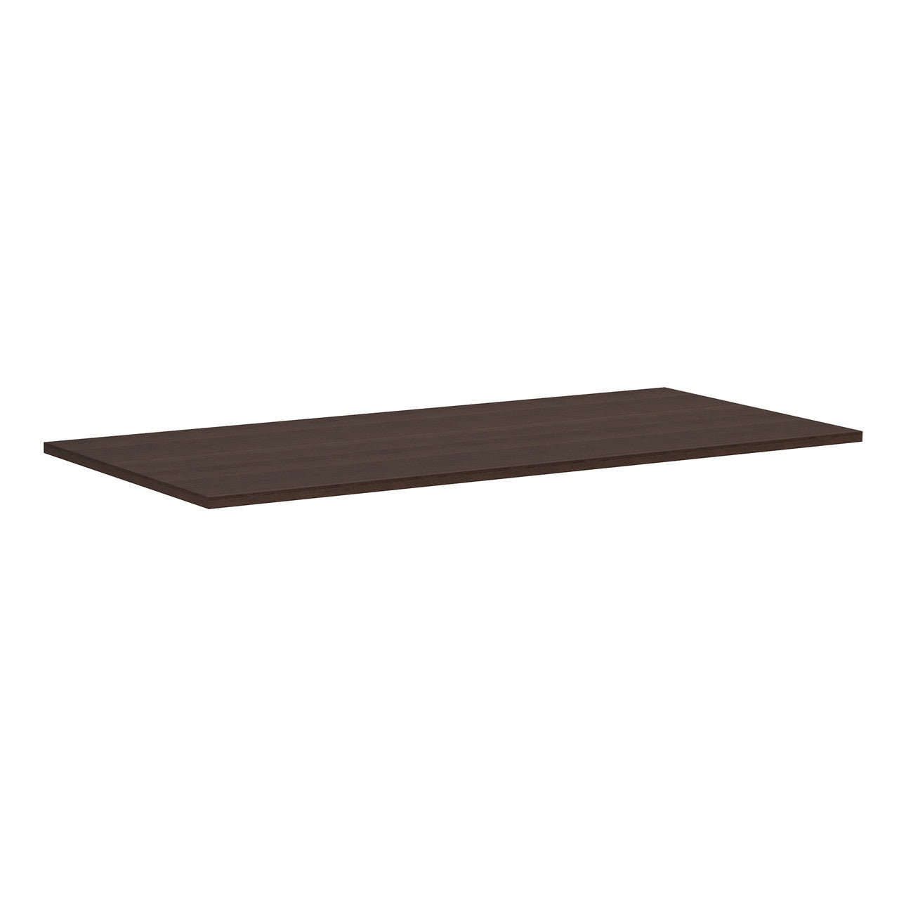OfficeSource Variant Rectangular Top - 66"W x 30"D (Requires Base) - Mahogany