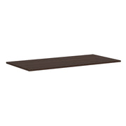 OfficeSource Variant Rectangular Top - 66"W x 30"D (Requires Base) - Mahogany