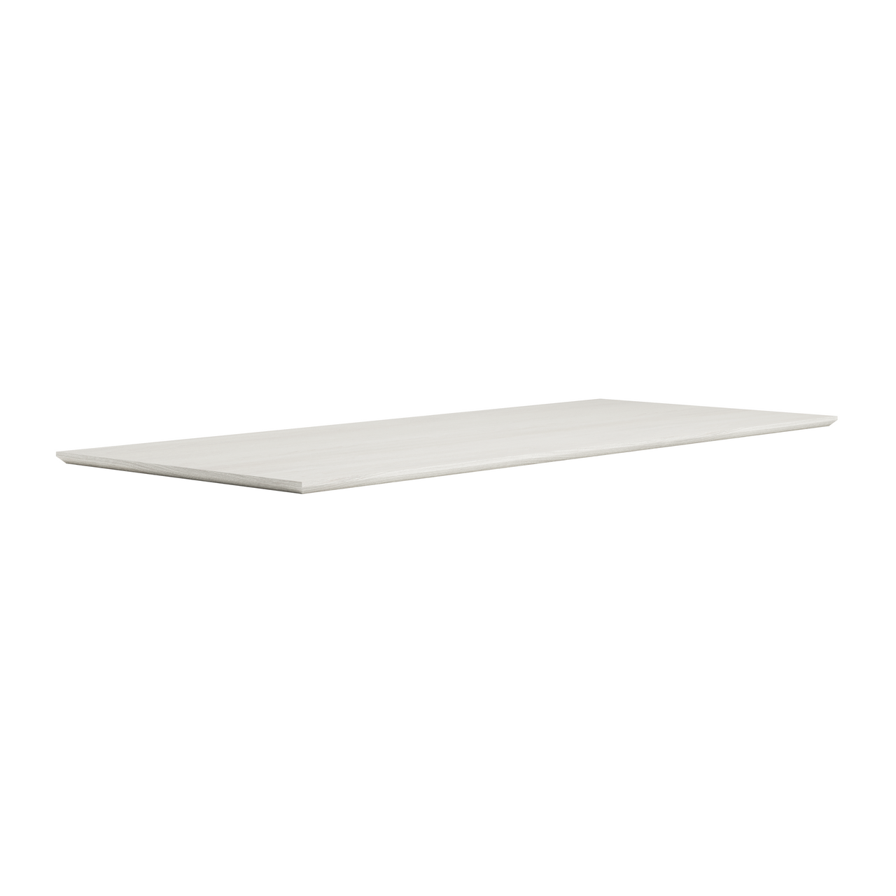 OfficeSource OS Laminate 30"x72" Rectangular Knife-Edge Table Top - Arcadia White