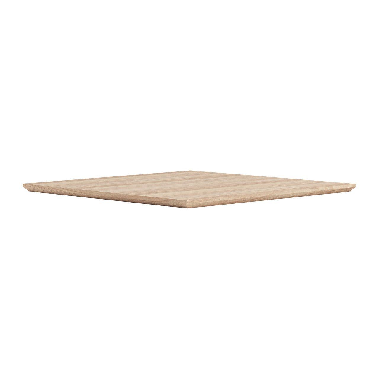 OfficeSource OS Laminate 30" Square Knife-Edge Table Top - American Elm
