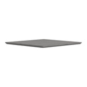 OfficeSource OS Laminate 30" Square Knife-Edge Table Top - Coastal Gray