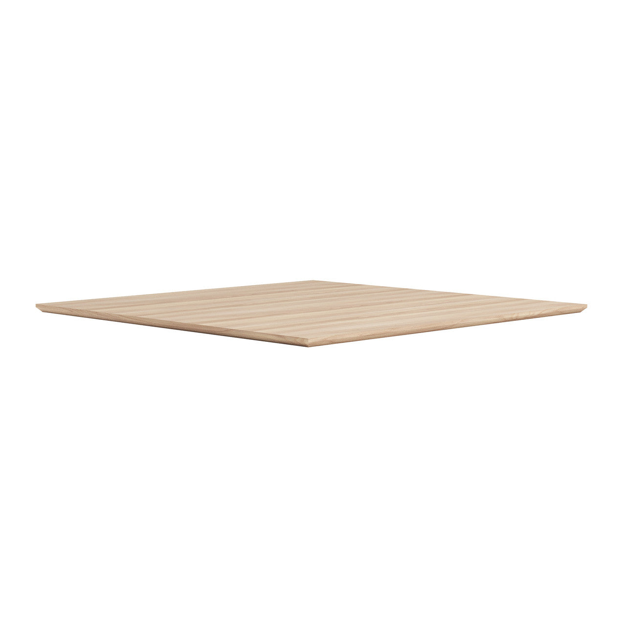 OfficeSource OS Laminate 48" Square Knife-Edge Table Top - American Elm