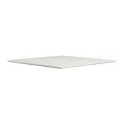 OfficeSource OS Laminate 48" Square Knife-Edge Table Top - Arcadia White