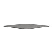 OfficeSource OS Laminate 48" Square Knife-Edge Table Top - Coastal Gray
