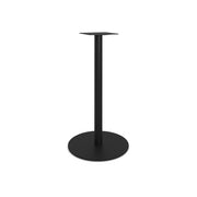 OfficeSource OS Reception Tables  41"H Round Base with Round Post - Black