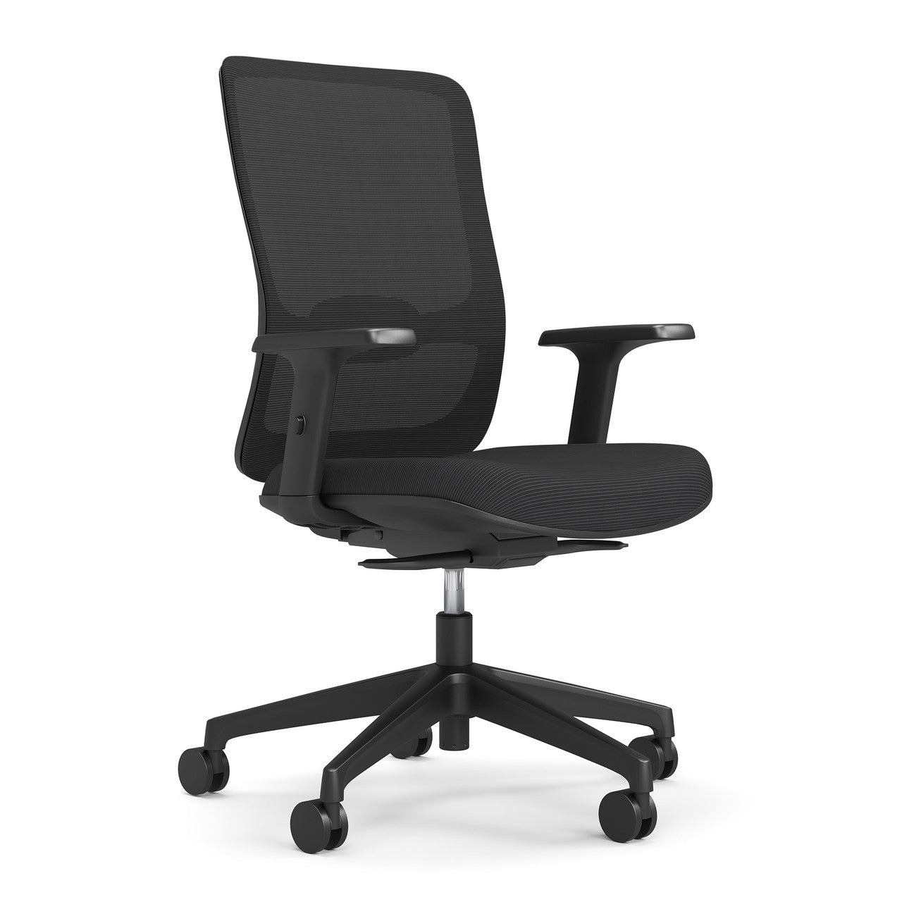 OfficeSource Orion  Mesh Back Managers Chair with Seat Slider - Black