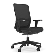 OfficeSource Orion  Mesh Back Managers Chair with Seat Slider - Black