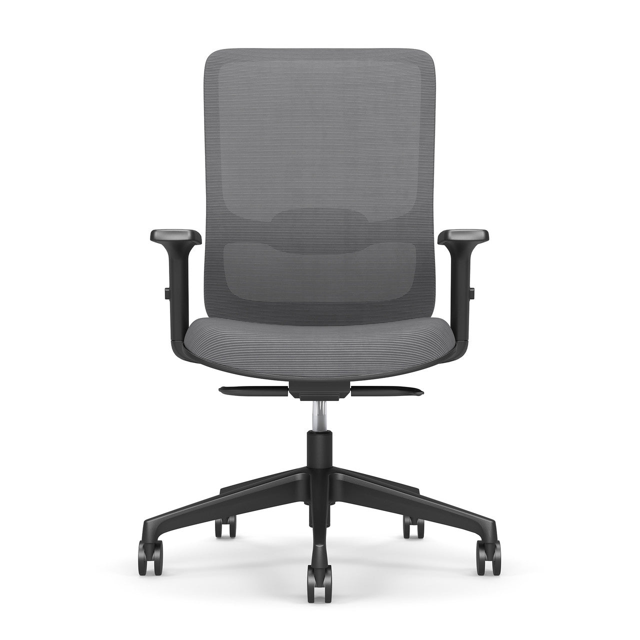 OfficeSource Orion  Mesh Back Managers Chair with Seat Slider - Pewter