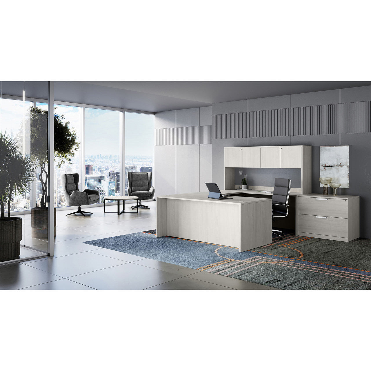 OfficeSource OS Laminate Typical OSTYP344 - Arcadia White