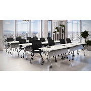 OfficeSource OS Training Tables Typical OSTYP346 - Arcadia White
