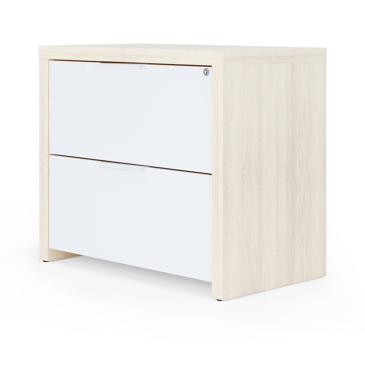 OfficeSource Lucca Collection 2 Drawer Lateral File - Cypress/Pearl