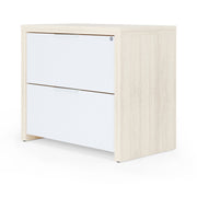 OfficeSource Lucca Collection 2 Drawer Lateral File - Cypress/Pearl