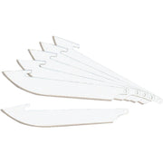 Outdoor Edge Razor-Lite Japanese 420J2 Stainless Steel 3.5 In. Replacement Blade (6-Pack)