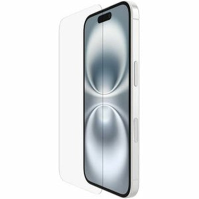 Belkin - ScreenForce InvisiGlass Screen Protector for iPhone 16, 15, & 14 Pro W/ Easy Align Tray - Clear