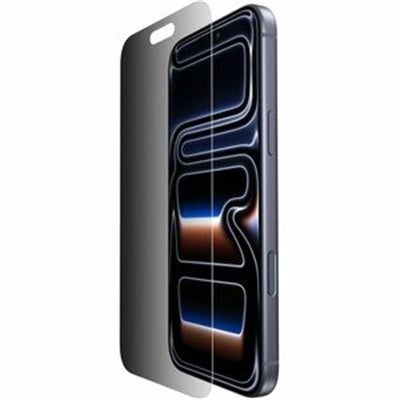 Belkin - ScreenForce InvisiGlass Privacy Screen Protector for iPhone 17 Pro W/ Easy Align Tray - Black