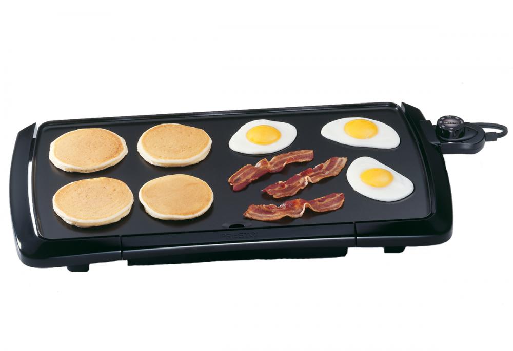 Presto 10.5x20-inch Cool Touch Electric Griddle - Black