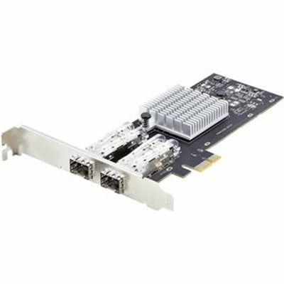 StarTech.com 2-Port GbE SFP Network Card PCIe 2.0 X1 Intel I350-AM2 2x 1GbE Controller 1000BASE Copper/Fiber Optic Dual-Port Gigabit Ethernet NIC Desk