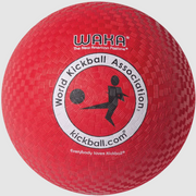 Playground Balls - 10" Diameter, Rubber Cover, Red