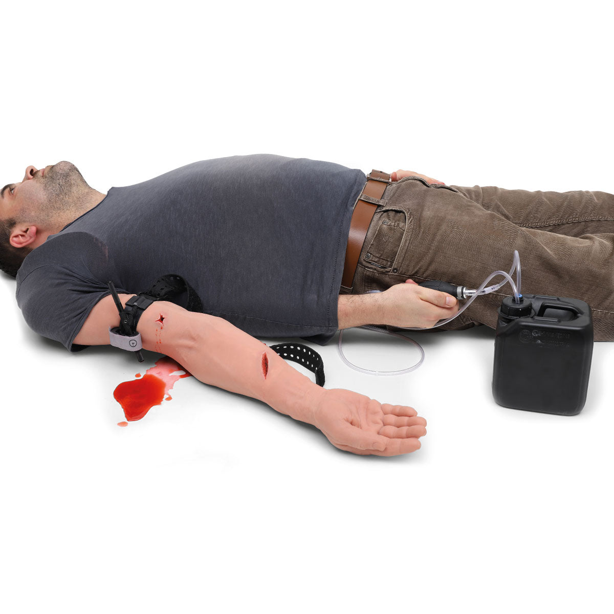 Hemorrhage Control Arm Trainer, Light Skin