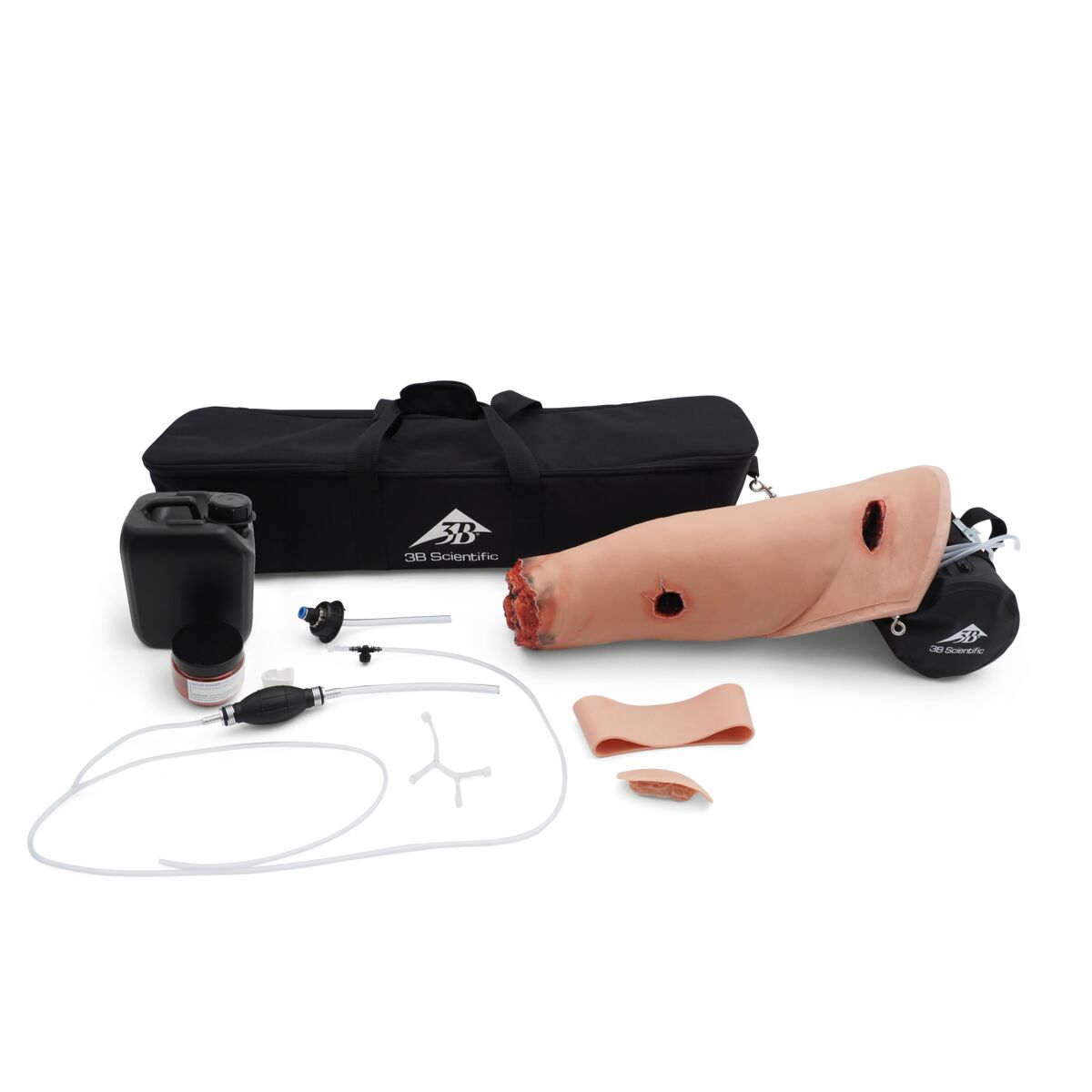 Hemorrhage Control Leg Trainer, Light Skin