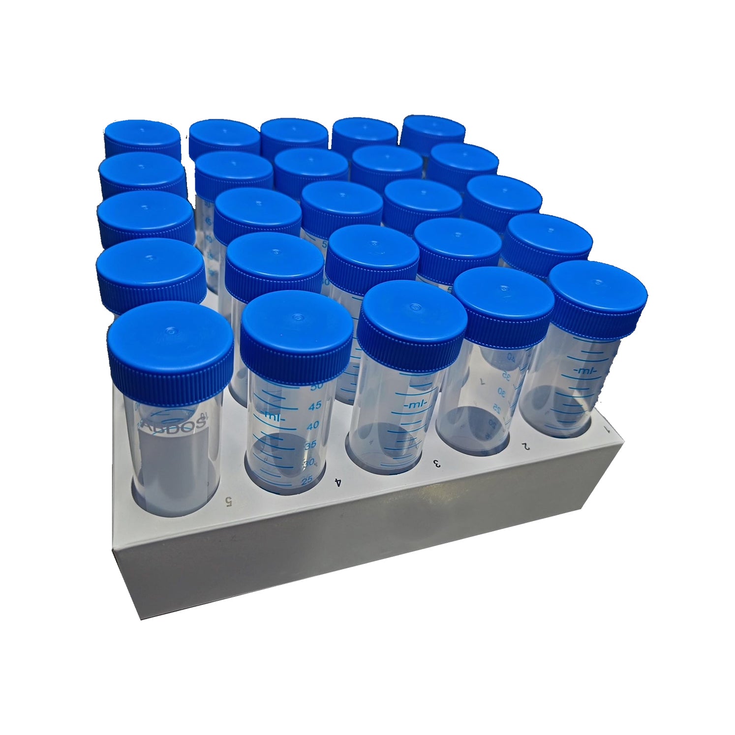 United Scientific® Centrifuge Tubes, 50 mL, Sterile, 25/Rack x 20, comes with 500