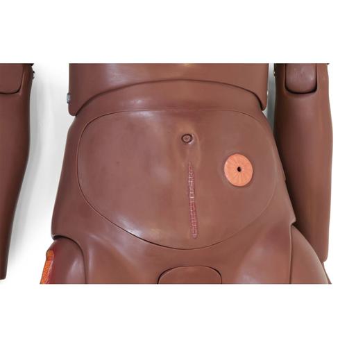 Nikki the Nursing Manikin with Auscultation, Dark