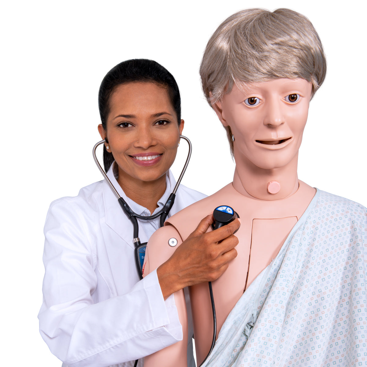 Nikki the Nursing Manikin with Auscultation, Light Skin