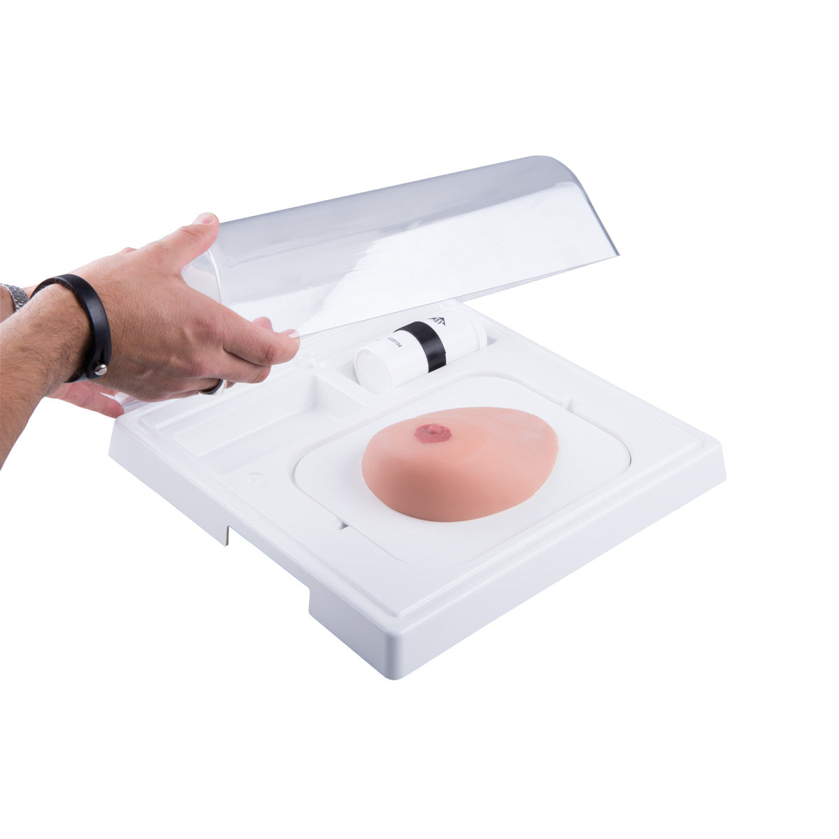 SONOtrain Breast Model with Cysts, Light Skin