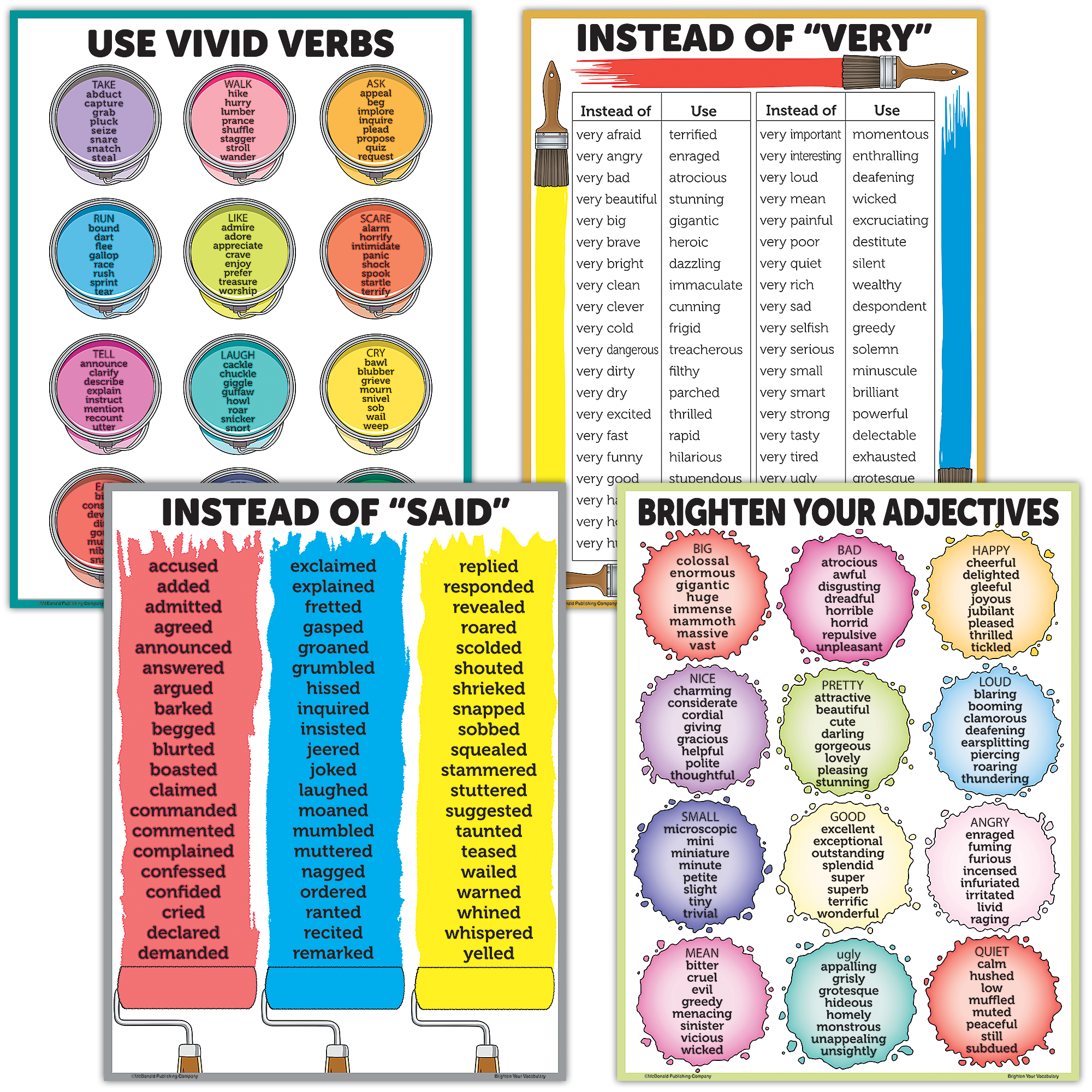 Brighten Vocabulary Poster Set