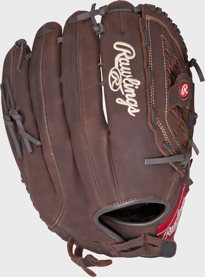 Rawlings Player Preferred Series 14-Inch Softball Glove - Left Hand Thrower - Dark Brown