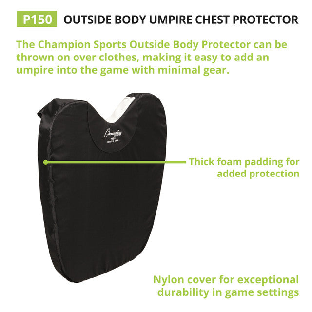 Outside Body Umpire Chest Protector