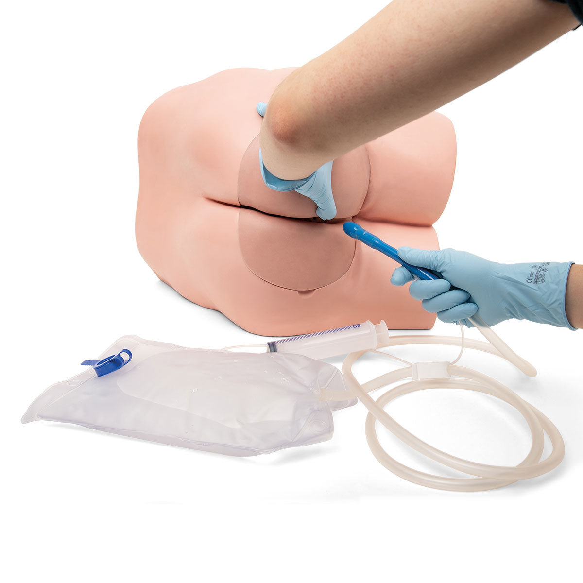 Bowel Care and Enema Trainer, Light Skin