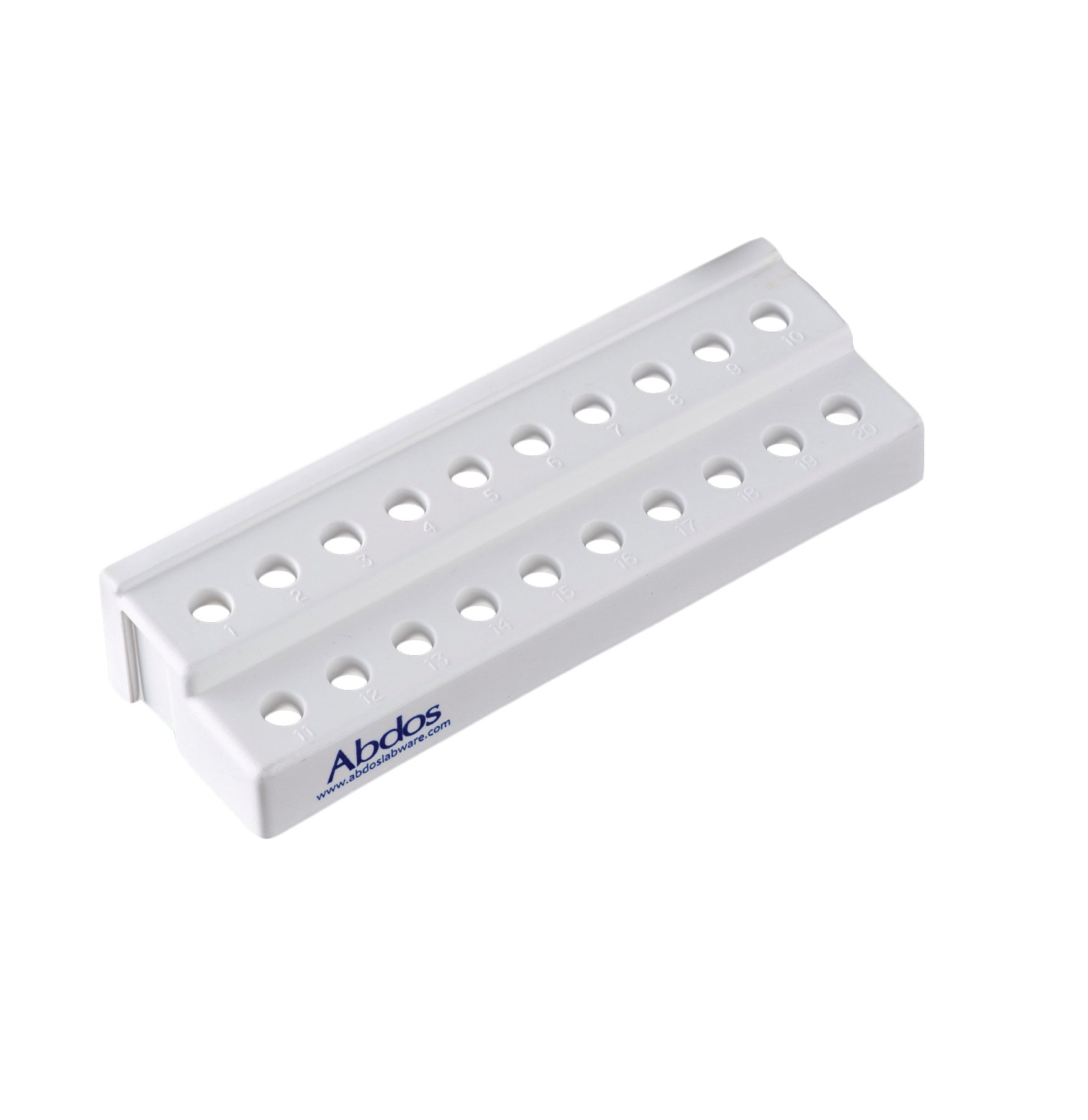 United Scientific® Rack For Micro Tubes, PP, 20 Places, comes with 8