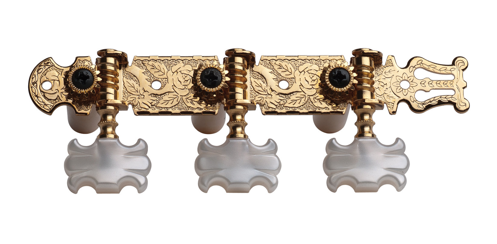 Ping P2623 Gold Lyra Plate Classic Machine Heads. Gold Worm Gear