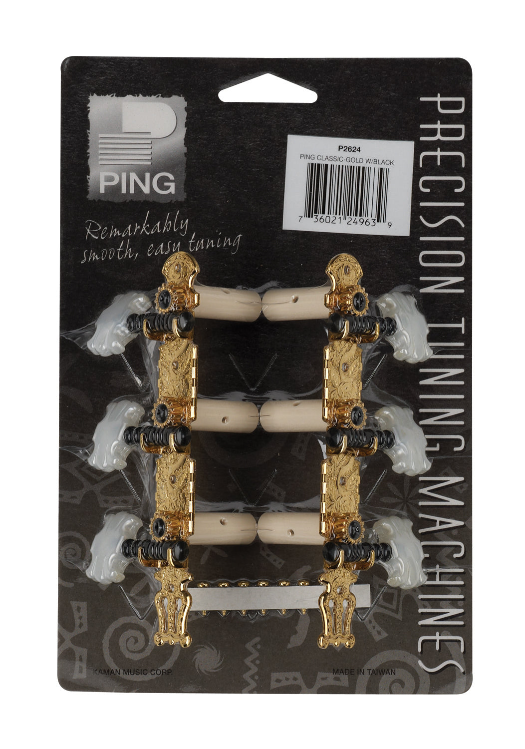 Ping P2624 Gold Lyra Plate Classic. Black Worm Gear