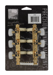 Ping P2625 Deluxe Gold Lyra Plate Classic Machine Heads. (2 Set)
