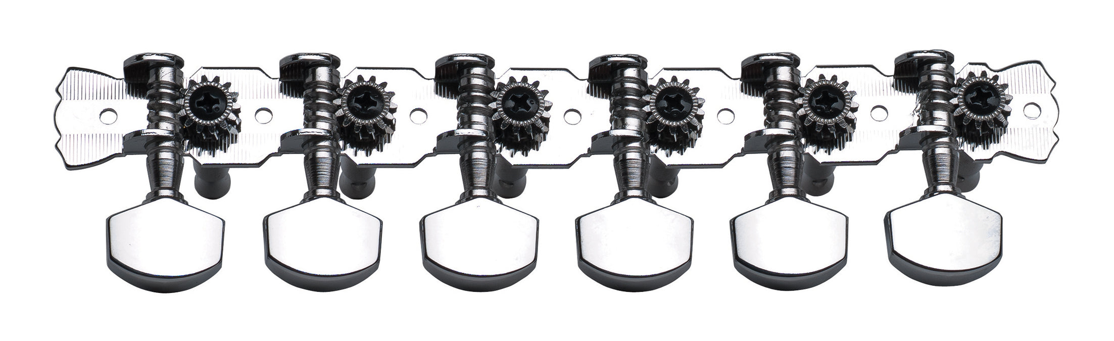 Ping P2671 Deluxe (12 String) Plate Machine Heads. 6-In-Line (2 Set)