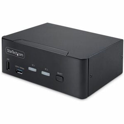 StarTech.com 2-Port Dual-Monitor DisplayPort KVM Switch, 8K 60Hz / 4K 144Hz