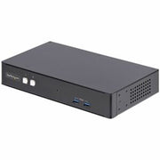 2-port Dual-monitor Displayport Kvm Switch, Rs232 Serial Control, 4k 60hz, 2x USB 5gbps Hub